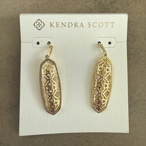 Kendra Scott gold earrings NEW